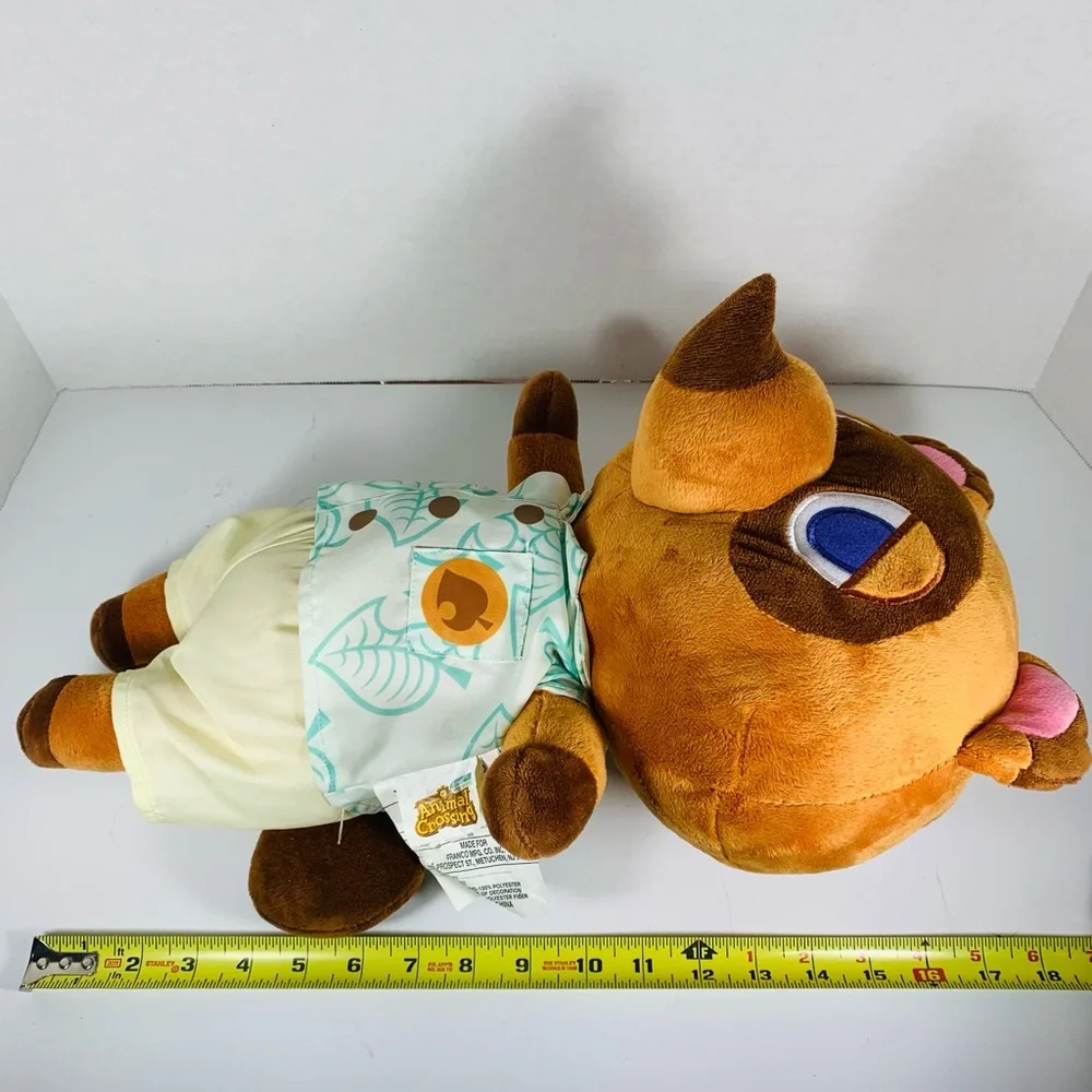 Nintendo Animal Crossing TOM NOOK Plush Decorative Pillow 18